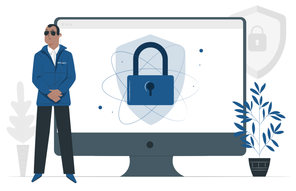 bezpečnost e-learningu obrázek security online safety